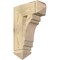 Ekena Millwork Merced Arts & Crafts Rough Sawn Bracket, Douglas Fir, 6"W x 18"D x 26"H BKT06X18X26MRC03RDF - alternate 1